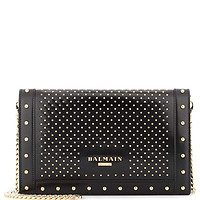  BALMAIN embossed L'Enveloppe 女士单肩包