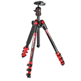 Manfrotto 曼富图 MKBFRA4RD-BH 铝合金三脚架套装