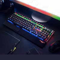 Langtu 狼途 X1000 机械键盘键鼠套装 (自主青轴、黑色、多色背光)
