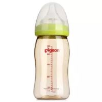 pigeon 贝亲 AA93 自然实感宽口径PPSU奶瓶 配L奶嘴 240ml *4件