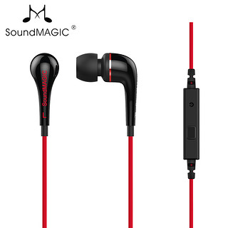  SoundMAGIC 声美  es11s 入耳式耳机 红色