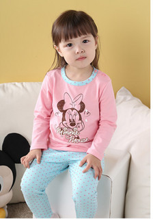 Disney baby 迪士尼宝宝 DA532AR01P2490 儿童秋衣秋裤套装