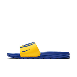  Nike 耐克官方 NIKE BENASSI SOLARSOFT NBA 男子拖鞋 917551 (纽约、38.5)