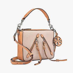 TORY BURCH 汤丽柏琦 MOTO MEDIUM CANVAS 女士手提包