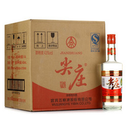 五粮液 股份公司 尖庄 玻瓶整箱装43度450ml*12瓶 *4件