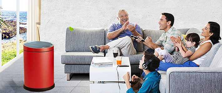  被垃圾桶耽误的艺术品会客厅里的小明星