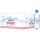 移动端：evian 依云 天然矿泉水 500ml*24瓶