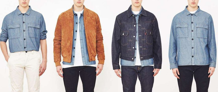  牛仔衬衫VS钱布雷衬衫男士换季牛仔风衬衫推荐榜
