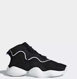 adidas 阿迪达斯 Originals CRAZY BYW 中性款休闲运动鞋 传奇墨水蓝/学院藏青蓝/树脂黄 416 42.5