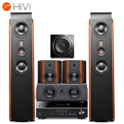 惠威D3.2MKIII+雅马哈V583 音响 家庭影院音箱5.1声道 客厅功放低音炮音响组合 木质 全国免费安装