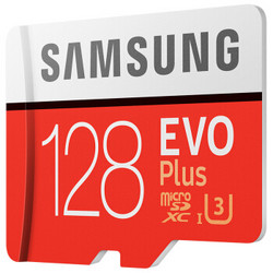 SAMSUNG 三星 EVO Plus 升级版+ MicroSD卡 128GB