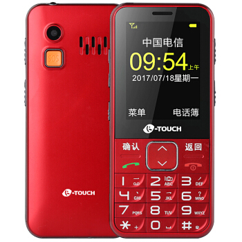  K-TOUCH 天语 L580 (移动/联通2G、红色)