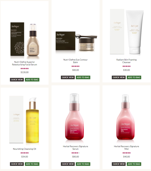 Jurlique美国官网 精选护肤产品 专场促销