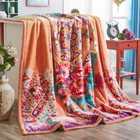 Nan ji ren 南极人 加厚拉舍尔秋冬毛毯