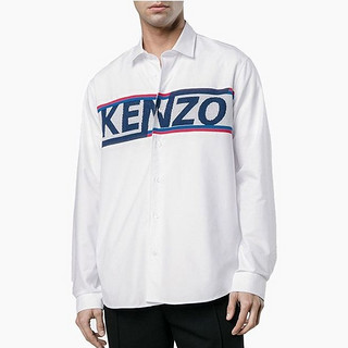  KENZO 高田贤三 男士字母印花衬衫