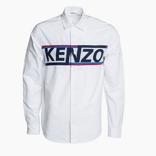  KENZO 高田贤三 男士字母印花衬衫