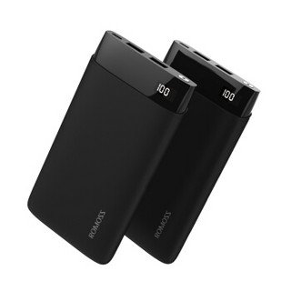  ROMOSS 罗马仕 PL10 移动电源 (黑色、10000mAh)