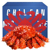 京东PLUS会员：首鲜道 智利帝王蟹礼盒装 4.0-4.4斤