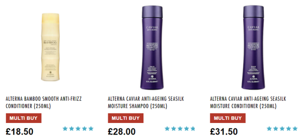 海淘活动:lookfantastic中文网 精选 ALTERNA洗