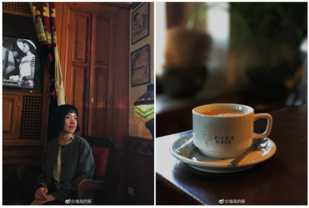凹造型拍美照发朋友圈?她却用画笔打卡,表白上海这些咖啡店