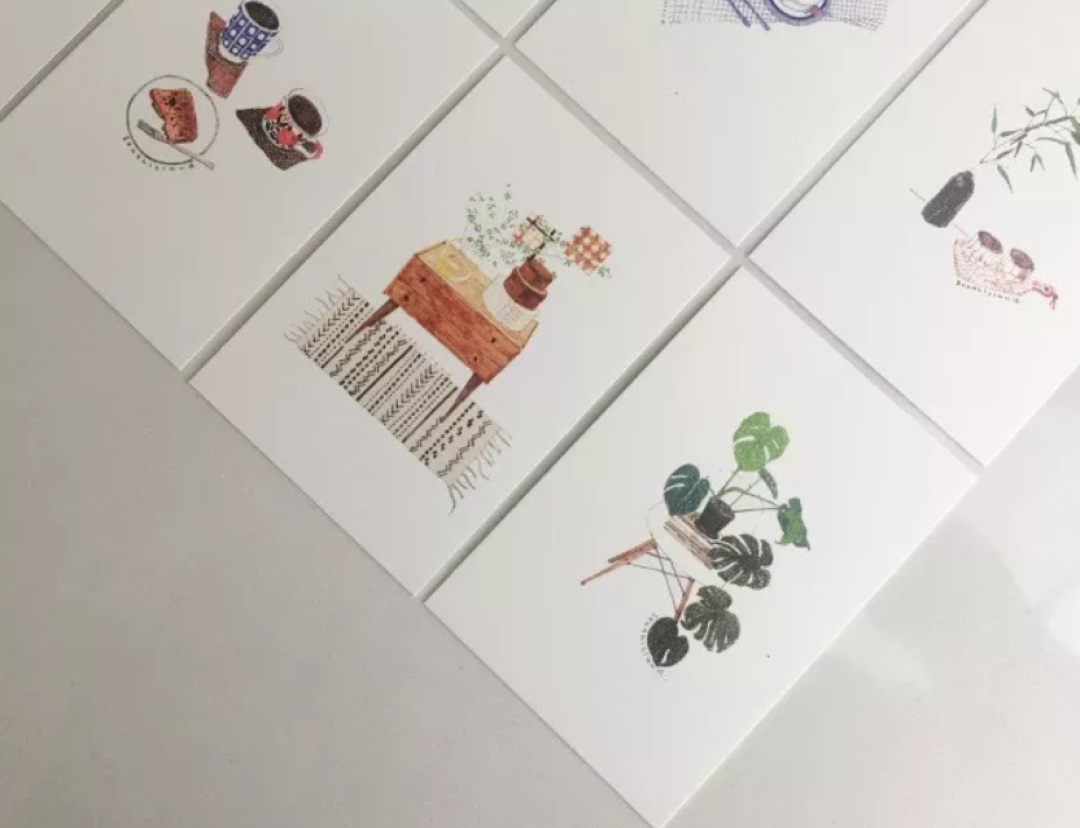 凹造型拍美照发朋友圈?她却用画笔打卡,表白上海这些咖啡店