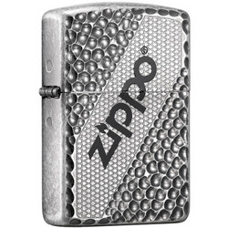 之宝(Zippo)打火机 Zippo之路-斜 仿古银 ZBT-1-46a