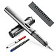 LAMY 凌美 Al Star 恒星系列 钢笔 EF尖 银灰色 龙骨盒套装 含吸墨器 +凑单品