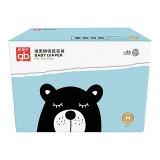 好孩子gb绵柔瞬吸纸尿裤M116片(6-11kg)婴儿尿不湿 *4件