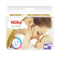 Nuby 努比 婴儿纸尿裤 S48片/M38片/L30片/XL24片 *6件
