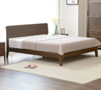 维莎 s0430 日式实木双人床 1.5米床