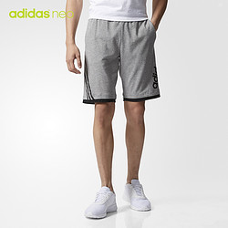 阿迪达斯adidas neo M KNIT SHORTS 男子 短裤 BQ0820