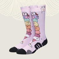  LEEME.ME 粒米 JS1711030 女士印花中筒袜