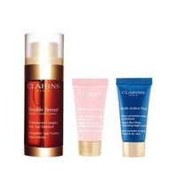CLARINS 娇韵诗 青春赋活套装 双萃精华 30ml+日霜15ml+晚霜 15ml