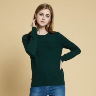 JEANSWEST 真维斯 7 3-291501 女士圆领长袖毛衣