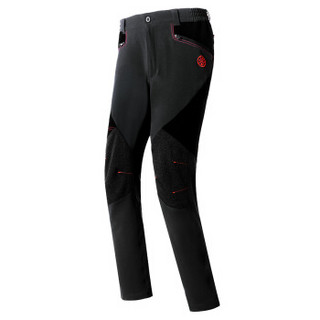  HIGHROCK 天石 N623011 中性款户外速干登山裤 (XXL、男款-煤灰色/黑色)