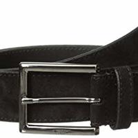 限32码、中亚prime会员：A testoni 铁狮东尼 男式休闲麂皮皮带