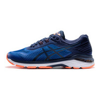  ASICS 亚瑟士 GT2000 6 T805N 男子跑鞋 (蓝色、44.5)