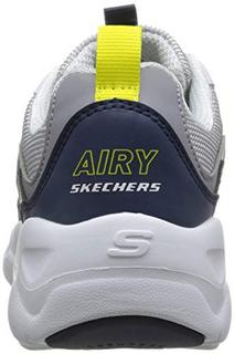 SKECHERS 斯凯奇 D'LITES AIRY 88888201 女款运动鞋 白色/灰色/粉红色