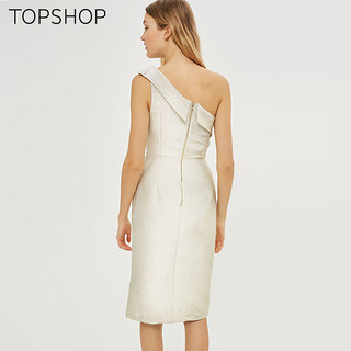 TOPSHOP 35W15LIVR 底摆开衩无袖连衣裙 (14)