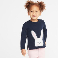 OLD NAVY 老海军 女童针织衫