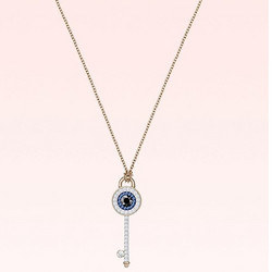 SWAROVSKI 施华洛世奇 DUO EVIL EYE 5437517 恶魔之眼钥匙项链