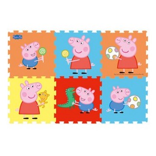 Peppa Pig 小猪佩奇  双面加厚 EPE爬爬垫 6片装 *2件+凑单品