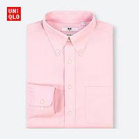 UNIQLO 优衣库 404401 男士高性能防皱衬衫 (M)