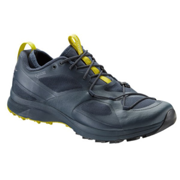 商品arcteryx 始祖鸟男款防水越野跑鞋 norvan vt gtx (卡曼纳绿/希亚