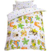 象宝宝床品四件套婴儿床上用品被套被芯枕套可拆洗被子枕头套件棉品 *2件