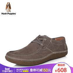 Hush Puppies/暇步士2018春季新款专柜同款牛皮男鞋W1D04AM8