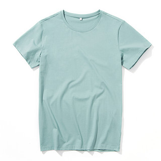 Glemall 哥来买 82218000351男士T恤 (圆领粉绿、m)
