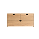 网易严选 日式木质收纳盒 2层