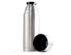 GSI Glacier Stainless Vacuum Bottle 1L 户外不锈钢保温壶（1升） 67410 银色 *2件