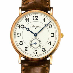 LONGINES 浪琴 Presence 瑰丽系列 Heritage L4.767.8.73.2 中性款机械腕表